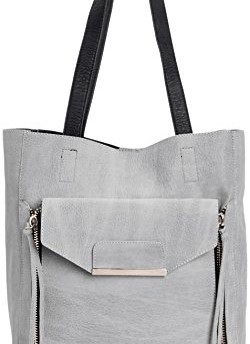 Streetlevel-Womens-5218-Canvas-and-Beach-Tote-Bag-Grey-0
