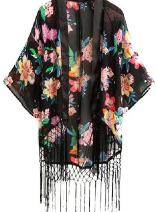 Summer-Retro-Women-Ethnic-floral-tassels-Kimono-Cardigan-Jacket-Coat-S-M-L-L-0