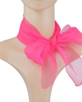 TRIXES-50s-Neck-Scarf-Pink-Lady-Poodle-Tie-Day-Wear-Accessory-or-Grease-Dress-Up-0-3