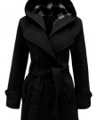 The-Orange-Tag-Womens-Belted-Button-Coat-New-Ladies-Hooded-Military-Jacket-Black-12-0-0