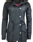 The-Orange-Tags-Ladies-Military-Fur-Hooded-Padded-Quilted-Parka-Jacket-Coat-Black-Plus-Size-8-0-2