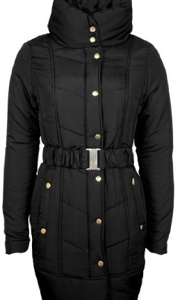 The-Orange-Tags-Ladies-Quilted-Belted-Zip-Womens-Padded-Jacket-Winter-Warm-Coat-Top-Size-Wind-14-0