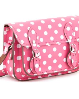 The-Tilney-Mini-Polka-Dot-Leather-Yoshi-Satchel-Pink-0