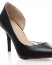 Threes-Womens-New-Pumps-Heels-Pointed-Toe-Stiletos-Work-Office-Court-Heels-9-black-0