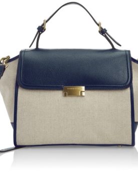 Tommy-Hilfiger-Womens-Edie-Canvas-Satchel-BW56923136-Midnight-0