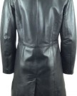 UNICORN-Womens-Classic-Long-Coat-Real-Leather-Jacket-Black-AK-10-0-0
