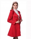 UkamshopTMWomens-Trench-Slim-Winter-Warm-Coat-Long-Wool-Jacket-Outwear-14-Red-0-0