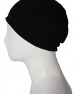 Unisex-Indoors-Cotton-Beanie-for-Cancer-Hair-Loss-Black-0-1