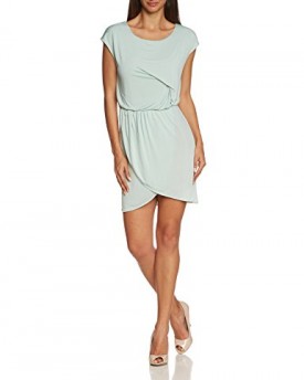 VILA-CLOTHES-Womens-Short-Sleeve-Dress-Multicoloured-Mehrfarbig-Harbor-Gray-Harbor-Gray-10-0