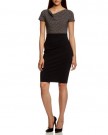 Vera-Mont-Womens-Dress-Multicoloured-Mehrfarbig-BlackBeige-9875-16-0-1