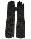 Vktech-A-Pair-Long-Stretch-Satin-Ruched-Evening-Gloves-for-Fancy-Dress-Costume-Black-0-1