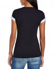 Voi-Jeans-Womens-Avon-Crew-Neck-Short-Sleeve-T-Shirt-Blue-Dark-Navy-Size-10-0-0