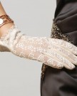 WARMEN-Gothic-Medival-Lolita-Ladies-Nappa-LeatherLace-Unlined-Gloves-M-White-0-0