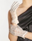 WARMEN-Gothic-Medival-Lolita-Ladies-Nappa-LeatherLace-Unlined-Gloves-M-White-0-1