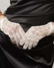 WARMEN-Gothic-Medival-Lolita-Ladies-Nappa-LeatherLace-Unlined-Gloves-M-White-0-2