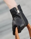WARMEN-Hot-sale-Luxury-Handsewn-Nappa-Leather-Winter-Super-Warm-Gloves-M-Black-0-2