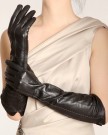 WARMEN-Ladies-Opera-Long-Genuine-Soft-Nappa-Leather-Gloves-3-Lines-M-Black-0-2