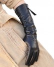 WARMEN-Luxury-Gift-Women-Genuine-Nappa-soft-Leather-lined-long-elbow-Gloves-NWT-M-Black-0