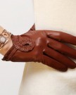 WARMEN-Sexy-Womens-Genuine-Nappa-Leather-Wrist-Driving-Unlined-Gloves-M-Tan-0-1