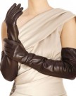 WARMEN-Super-Long-22-Women-Soft-Genuine-Nappa-Leather-Opera-Gloves-L-Dark-Brown-0