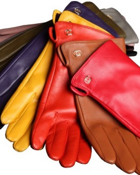 WARMEN-Women-Genuine-Nappa-Leather-Winter-Warm-Simple-Plain-Style-Lined-Gloves-M-Camel-0
