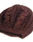 WMA-Coffee-Winter-Ladys-Warm-Knitted-Knit-Beret-Braided-Ski-Cap-Baggy-Beanie-Crochet-women-Hat-0