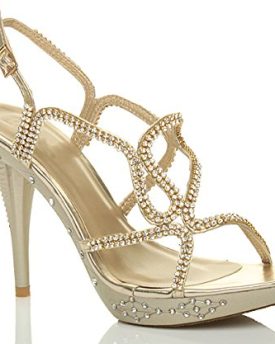 WOMENS-LADIES-HIGH-HEEL-STRAPPY-SLINGBACK-BUCKLE-GEM-PLATFORM-SANDALS-SIZE-5-38-0