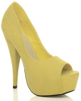 WOMENS-LADIES-PLATFORM-PUMPS-PEEPTOE-HIGH-HEEL-COURT-SHOES-SIZE-7-40-0