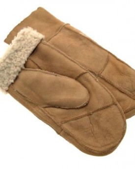 WOMENS-LUXURY-REAL-SHEEPSKIN-SUEDE-LEATHER-FUR-LINED-GLOVES-MITTENS-WINTER-WARM-XMAS-GIFT-LADIES-GIRLS-BEIGE-ONE-SIZE-0