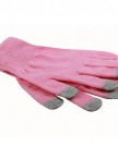 Womdee-Adults-Knitting-Wool-Fingers-Capacitive-Screen-Touch-Gloves-Pink-With-Womdee-Accessory-0-3