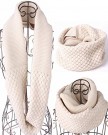 Womdee-Ladys-Winter-Knit-Hook-Flower-Infinity-Scarves-Shawl-Beige-With-Womdee-Accessory-0-0