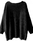 Womdee-Women-Fashion-Loose-Mohair-Knitting-Cardigan-Coat-Sweater-Black-With-Womdee-Accessory-0-0