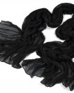 WomdeeTM-Black-Cotton-Soft-Pure-Candy-Color-Linen-Crinkle-Long-Shawl-Wrap-Scarf-With-Womdee-Accessory-0-0