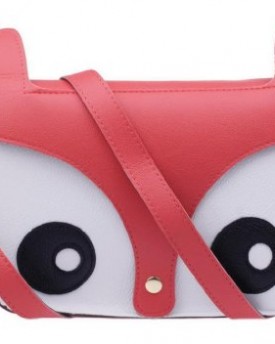 WomdeeTM-Carton-Cute-Fox-Owl-Design-Retro-Shoulder-Messenger-Bag-PU-Leather-Crossbody-Fashion-Satchel-Animal-Handbag-Pink-With-Womdee-Accessory-0