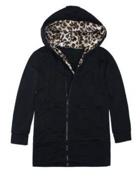 WomdeeTM-New-Womens-Long-Sleeve-Winter-Leopard-Coat-Casual-Jacket-Zipper-Hoodie-Sweater-Black-With-Womdee-Accessory-0