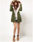 Women-Fleece-Winter-Coat-Zip-Hooded-Parka-Overcoat-Long-Jacket-3674-S-0-4