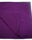 WomenS-Everyday-Soft-Square-Head-Scarf-For-Cancer-Chemo-Hair-Loss-1mx1m-Purple-0-2