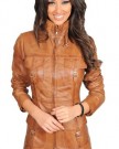 Womens-34-Fitted-Real-Leather-Coat-Ladies-Jacket-Carol-Tan-18-0-1