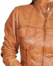 Womens-34-Fitted-Real-Leather-Coat-Ladies-Jacket-Carol-Tan-18-0-5