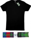 Womens-Bamboo-Organic-Cotton-Plain-T-shirt-XL-black-0-1