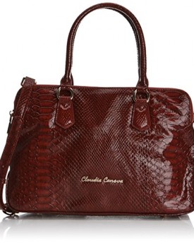 Womens-Claudia-Canova-82132-Handbag-Tote-Red-0