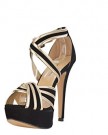 Womens-Fashion-High-Heel-Platform-Gold-Trim-Strappy-Cross-Over-Peep-Toe-Sandal-Party-Black-5-0-0