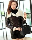 Womens-Faux-Fur-Leather-Winter-Coat-Turn-Down-Collar-Jacket-0-1