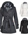 Womens-Grey-Long-Sleeve-Belted-Button-Coat-Hood-Jackets-Size-8-10-12-14-M10-Grey-0-1