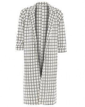 Womens-Grid-Checked-Duster-Jacket-6840-0