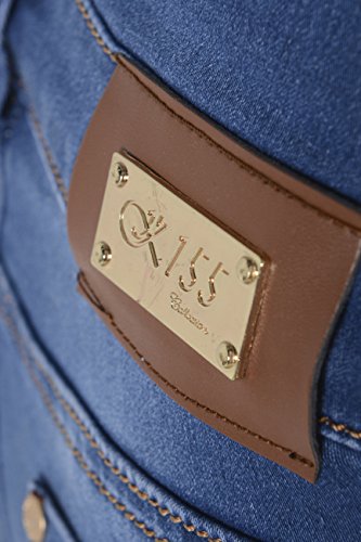 Women's High Waist Denim Jeans Size 6 - 16 (UK - 10, Denim Vintage Blue) - Image 6