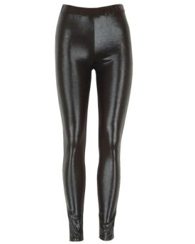 Womens-Ladies-American-Foil-Shiny-leggings-Disco-Stretch-PVC-Pants-Wet-Look-80s-Small-Medium-Large-8-10-12-14-SM-8-10-Black-0