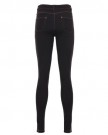 Womens-Ladies-Coloured-Jegging-Jeans-Black-Size-12-0-0