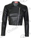 Womens-Ladies-PVC-Faux-Leather-Full-Sleeves-Denim-Jacket-Blazer-Coat-Size-8-14-0-5
