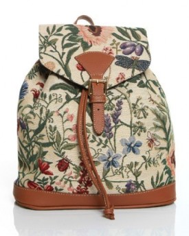 Womens-Small-Rucksack-Backpack-Tapestry-Canvas-Fashion-Bags-Morning-Garden-0